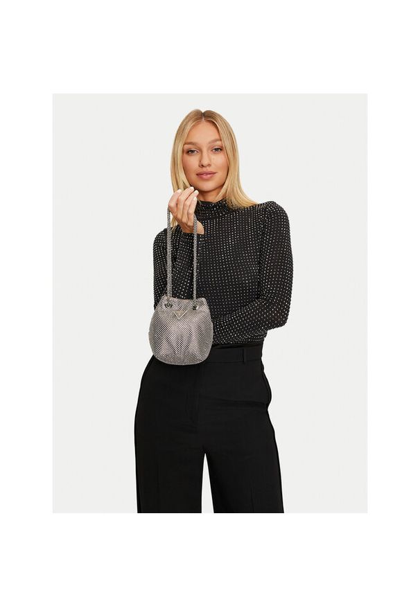 Torebka Guess. Kolor: srebrny