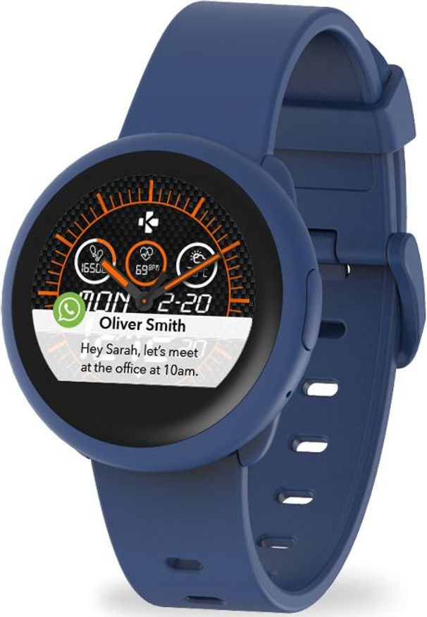 MYKRONOZ - Smartwatch MyKronoz ZeRound 3 Lite Niebieski (001907220000). Rodzaj zegarka: smartwatch. Kolor: niebieski