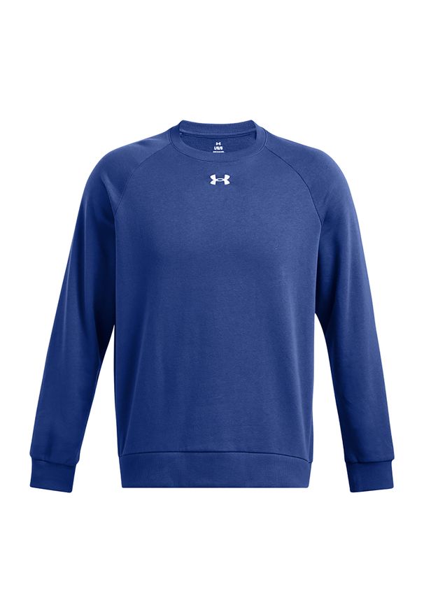 Bluza męska Under Armour Rival Fleece Crew. Kolor: niebieski, wielokolorowy