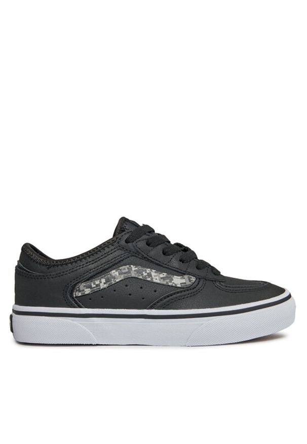 Vans Tenisówki Jn Rowley Classic VN000E52BP91 Czarny. Kolor: czarny. Materiał: skóra