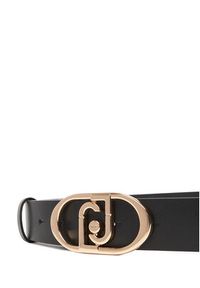 Liu Jo Pasek Damski Hips Belt 3,5 Cm AF5242 P0062 Czarny. Kolor: czarny. Materiał: skóra #3