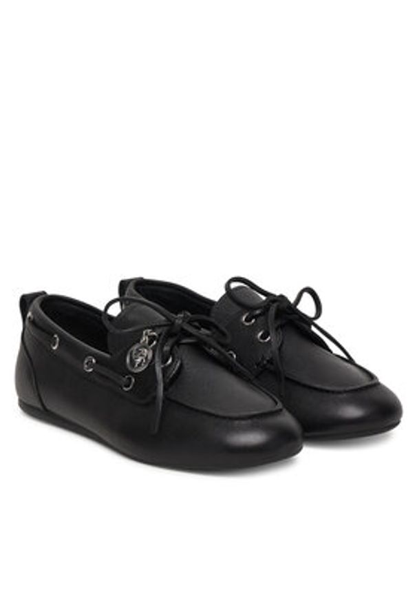 Karl Lagerfeld - KARL LAGERFELD Lordsy Marlee KL41325 Czarny. Kolor: czarny. Materiał: skóra