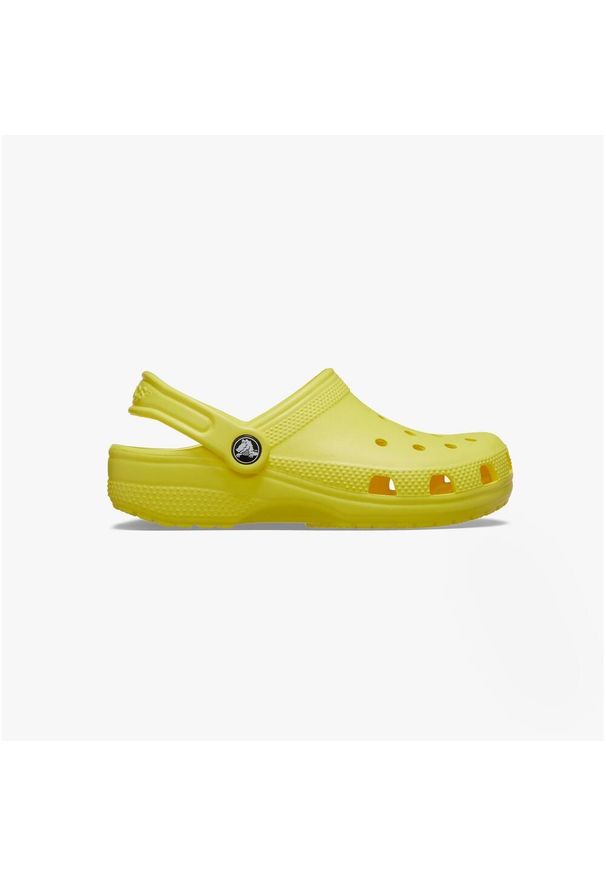 Klapki dziecięce Crocs Classic Clog Toddler. Kolor: żółty. Styl: sportowy