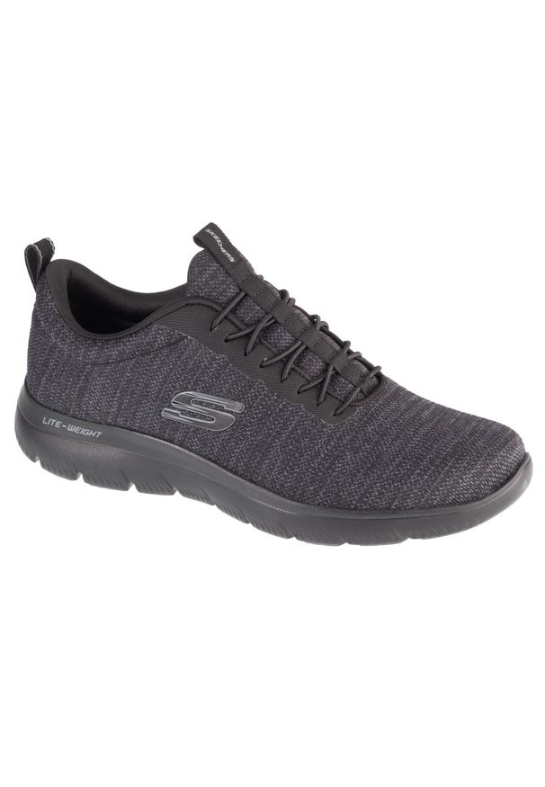 skechers - Buty sportowe Sneakersy męskie, Summits - Sorenz. Kolor: czarny. Sport: turystyka piesza