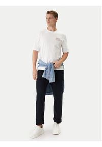 Hugo - HUGO T-Shirt Nofishix 50554370 Biały Regular Fit. Kolor: biały. Materiał: bawełna #5