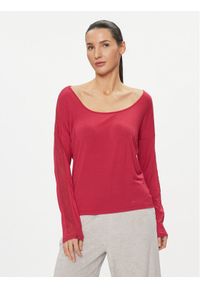 Calvin Klein Underwear Koszulka piżamowa 000QS7006E Czerwony Regular Fit. Kolor: czerwony