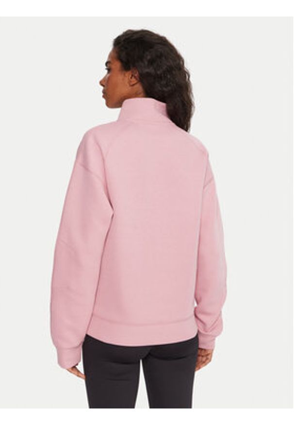 Reebok Bluza RK25160CCW Różowy Regular Fit. Kolor: różowy. Materiał: bawełna