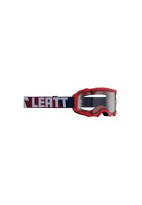 LEATT - Gogle rowerowe MTB męskie Leatt Velocity 4.5 V23. Kolor: czerwony