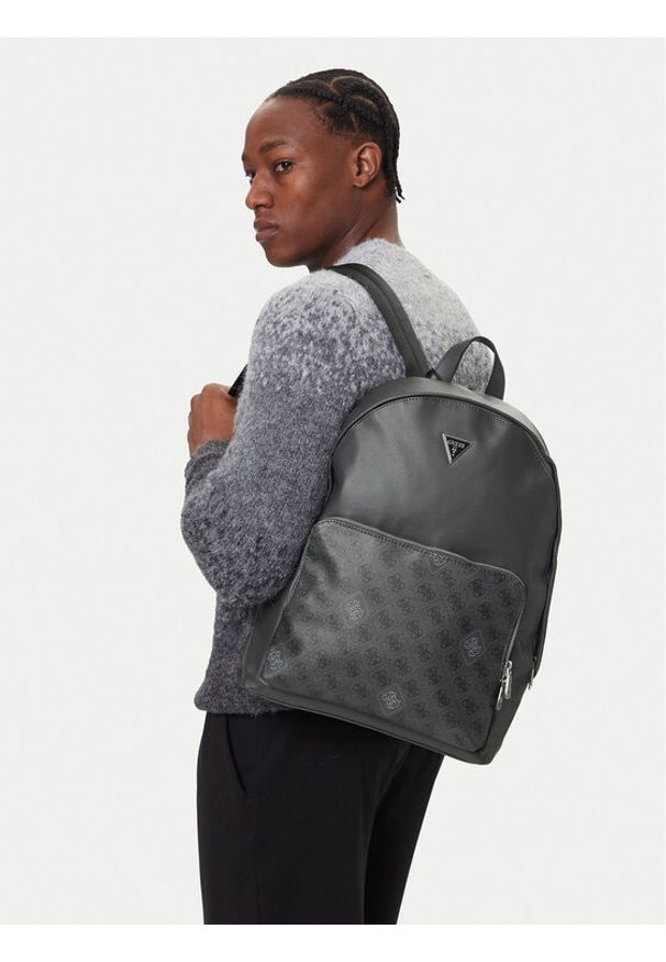 Guess Torba na laptopa HMMICT P5411 Szary. Kolor: szary. Materiał: skóra