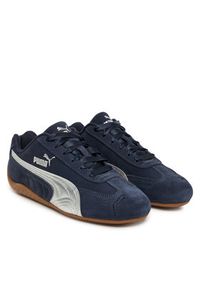 Puma Sneakersy Speedcat Metallic Jr 404113 02 Granatowy. Kolor: niebieski. Materiał: skóra, zamsz #5