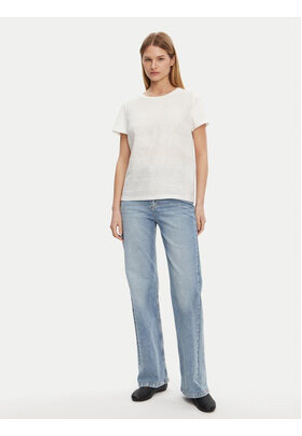 Weekend Max Mara T-Shirt Bondeno 2515941112 Biały Regular Fit. Kolor: biały. Materiał: bawełna