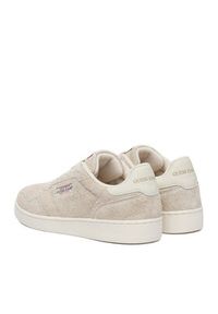 Guess Jeans Sneakersy EO-XL250041 Beżowy jasny. Kolor: beżowy. Materiał: skóra, zamsz #6