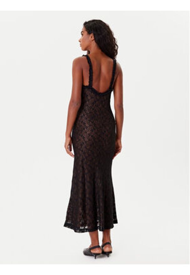 BARDOT - Bardot Sukienka koktajlowa Alegra Stretch Lace 59964DB Czarny Regular Fit. Kolor: czarny. Materiał: syntetyk. Styl: wizytowy