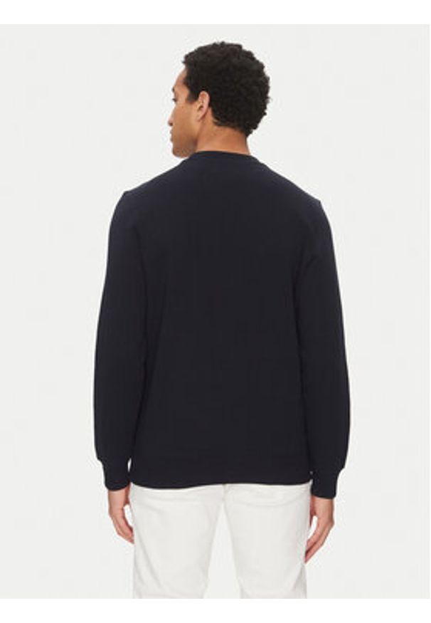 TOMMY HILFIGER - Tommy Hilfiger Bluza Stack MW0MW38673 Granatowy Regular Fit. Kolor: niebieski. Materiał: bawełna