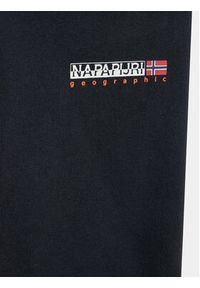 Napapijri Spodnie dresowe NP0A4HGH D Czarny Regular Fit. Kolor: czarny. Materiał: bawełna #5