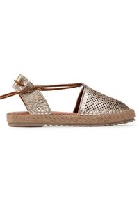 QUAZI Espadryle QZ-51-06-001014 Złoty. Kolor: złoty. Materiał: skóra #6