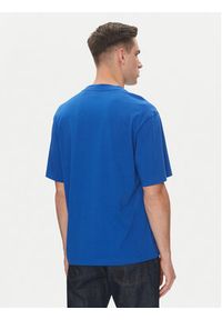 Hugo - HUGO T-Shirt Nurix 50545128 Niebieski Regular Fit. Kolor: niebieski. Materiał: bawełna