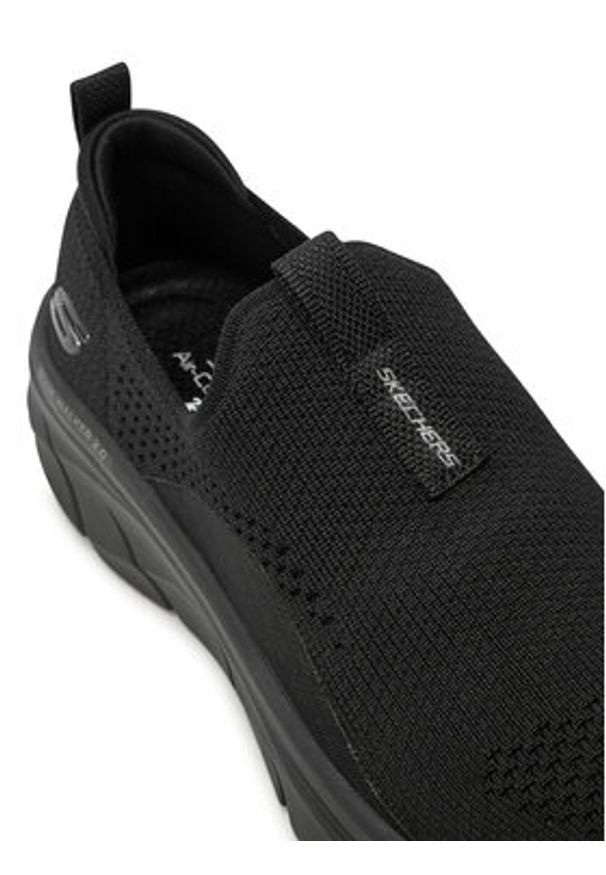 skechers - Skechers Sneakersy D'Lux Walker 2.0 - Bold State 150092 BBK Czarny. Kolor: czarny. Materiał: materiał