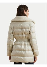 Lauren Ralph Lauren - LAUREN RALPH LAUREN Kurtka puchowa 297957500002 Écru Regular Fit. Materiał: syntetyk