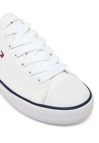 TOMMY HILFIGER - Tommy Hilfiger Trampki T3X9-33846-0890100 Biały. Kolor: biały. Materiał: materiał #6