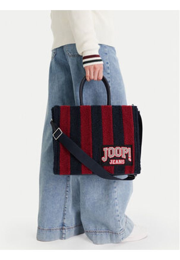 JOOP! Jeans Torebka Aurelia 4130001233 Granatowy. Kolor: niebieski