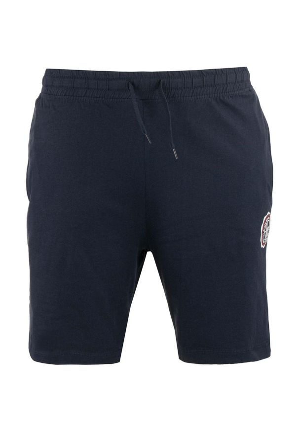 ZFOAM - Glemo męskie szorty bawełniane granatowe 2XL. Kolor: niebieski. Materiał: bawełna. Długość: krótkie. Sezon: lato