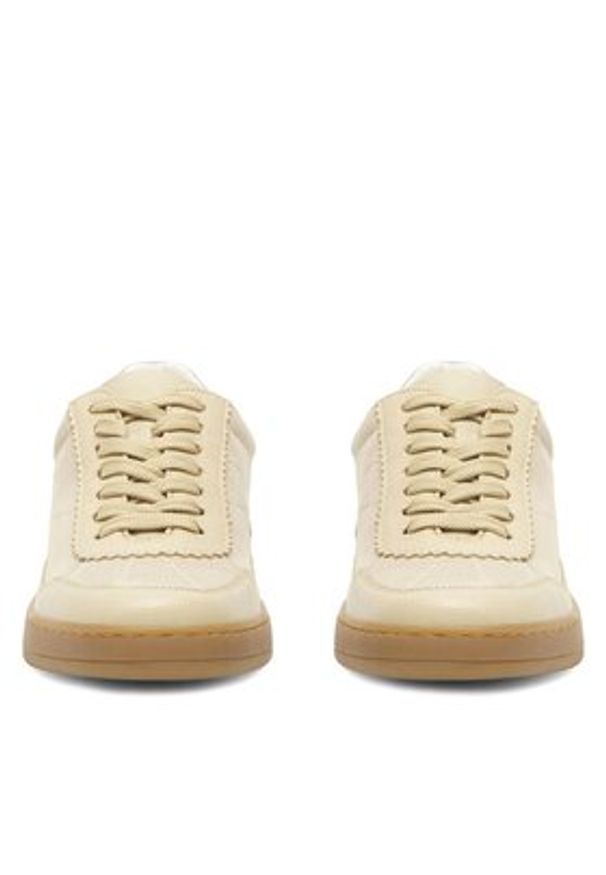 Lasocki Sneakersy WI16-DELECTA-02 Beżowy. Kolor: beżowy. Materiał: skóra