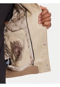 Guess Kurtka bomber M5BL2B K1062 Beżowy Regular Fit. Kolor: beżowy. Materiał: syntetyk