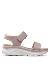 skechers - Skechers Sandały New Block 119226/BLSH Różowy. Kolor: różowy. Materiał: materiał #1