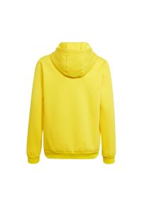Adidas - Bluza piłkarska dla dzieci adidas Entrada 22 Hoody. Kolor: żółty, wielokolorowy, czarny. Materiał: poliester, bawełna. Sport: piłka nożna #2