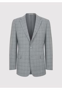 Pako Lorente - PAKO LORENTE – Szara marynarka garniturowa w kratę. Kolor: szary. Materiał: poliester, wełna, lycra #2