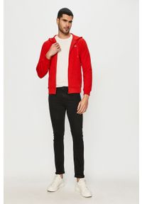 Lacoste - Bluza SH1551. Okazja: na co dzień. Kolor: czerwony. Styl: casual #3