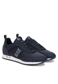 EA7 Emporio Armani Sneakersy 7X000337 AF18613 MZ592 Granatowy. Kolor: niebieski. Materiał: skóra #2