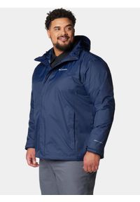 columbia - Płaszcz przeciwdeszczowy męski Columbia Watertight II. Kolor: niebieski
