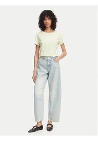 BOSS T-Shirt Elove 50554696 Zielony Slim Fit. Kolor: zielony. Materiał: bawełna #5