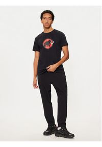 Mammut T-Shirt 1017-05891 Czarny Regular Fit. Kolor: czarny. Materiał: bawełna #5