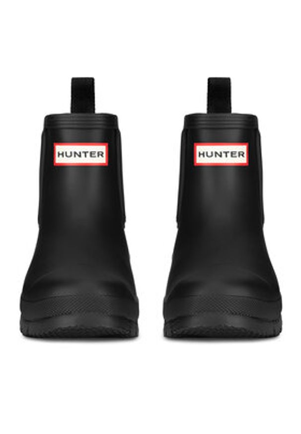 Hunter Kalosze HFRW0007242 Czarny. Kolor: czarny. Materiał: kauczuk