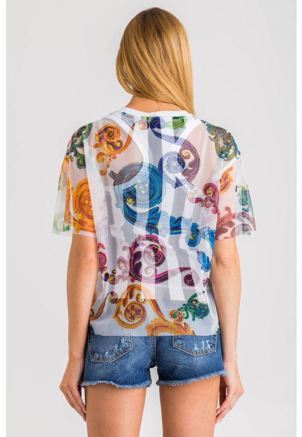 Versace Jeans Couture - T-SHIRT versace jeans couture. Materiał: materiał