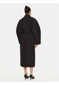 JACQUEMUS Trencz 24E241CO051 Czarny Regular Fit. Kolor: czarny. Materiał: bawełna #8