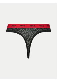 Hugo - HUGO Komplet stringów 50523829 Czarny. Kolor: czarny. Materiał: syntetyk #7