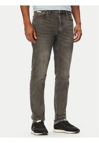 Calvin Klein Jeans Jeansy LV04RG709G Szary ciemny Slim Fit. Kolor: szary #1