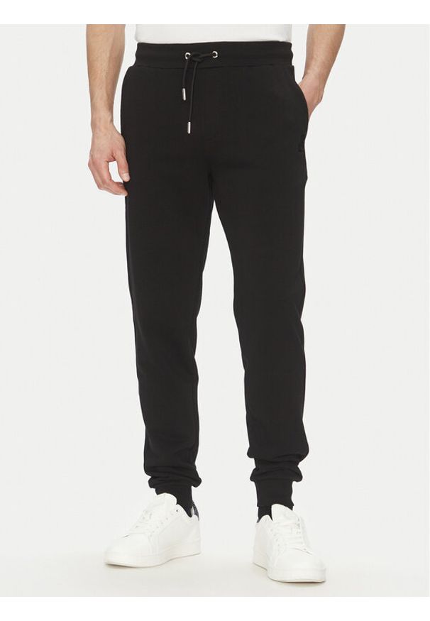 Karl Lagerfeld - KARL LAGERFELD Spodnie dresowe 705752 500900 Czarny Regular Fit. Kolor: czarny. Materiał: bawełna