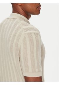 Baldessarini Polo B4 50024.5232 Błękitny Slim Fit. Typ kołnierza: polo. Kolor: niebieski. Materiał: bawełna #4