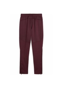 Puma - Młodzieżowe spodnie treningowe Manchester City PUMA Dark Jasper Red. Kolor: czerwony