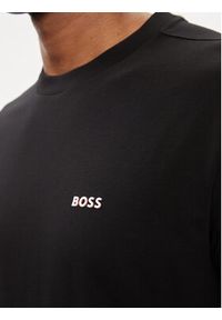 BOSS - Boss T-Shirt Tee 50506373 Czarny Regular Fit. Kolor: czarny. Materiał: bawełna #5