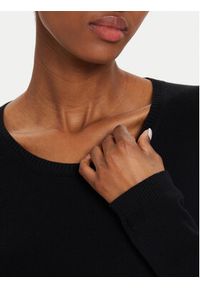 United Colors of Benetton - United Colors Of Benetton Sweter 1091D1M08 Granatowy Regular Fit. Kolor: czarny. Materiał: bawełna #9