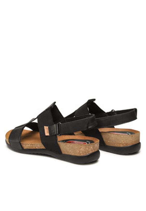 Go Soft Sandały OCE-141/2-07 Czarny. Kolor: czarny. Materiał: skóra