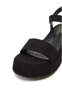 DeeZee Sandały DXJ220515 Czarny. Kolor: czarny. Materiał: materiał