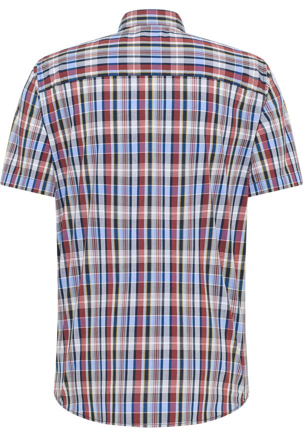 Mustang - MĘSKA KOSZULA MUSTANG Baltimore Summer Check Multi Blue 1015237 12597. Okazja: na co dzień. Typ kołnierza: kołnierzyk klasyczny. Materiał: materiał, skóra, bawełna, jeans. Długość rękawa: krótki rękaw. Długość: krótkie. Wzór: kratka. Sezon: lato. Styl: klasyczny, casual, elegancki
