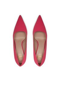 Love Moschino - LOVE MOSCHINO Szpilki JA10089G1MIM0502 Koralowy. Kolor: pomarańczowy. Materiał: materiał. Obcas: na szpilce #4